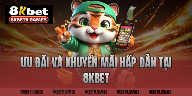 Ưu đãi và khuyến mãi hấp dẫn tại 8KBET