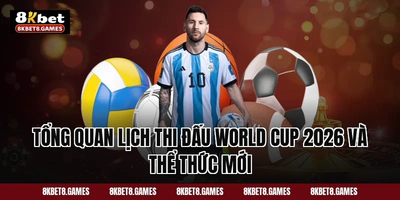 Tổng quan lịch thi đấu World Cup 2026 và thể thức mới